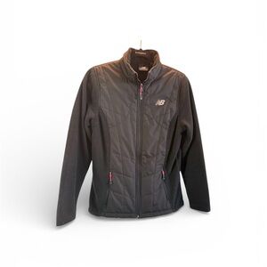 New Balance Quilted Black Jacket. Size S